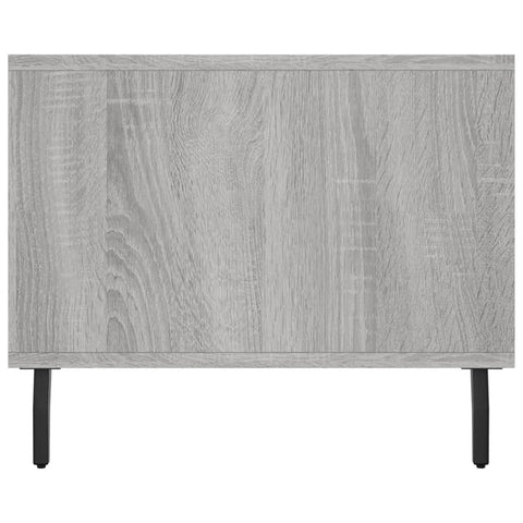 vidaXL Couchtisch Grau Sonoma 102x50x40 cm Holzwerkstoff