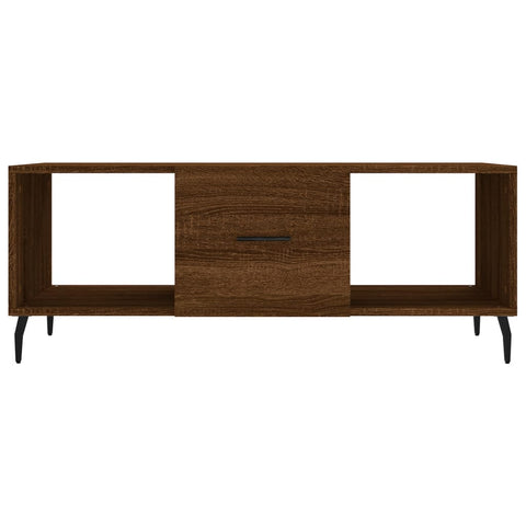 vidaXL Couchtisch Braun Eichen-Optik 102x50x40 cm Holzwerkstoff