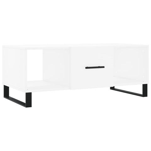 vidaXL Couchtisch Weiß 102x50x40 cm Holzwerkstoff