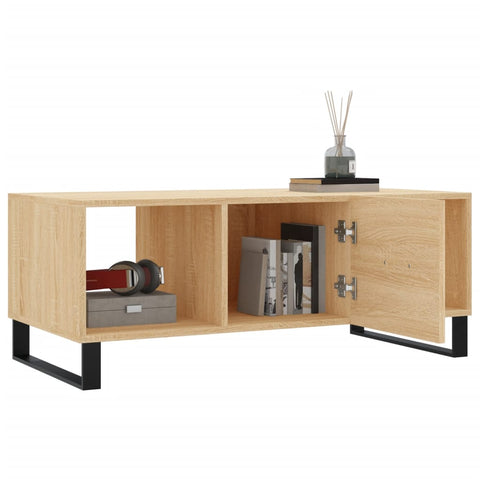 vidaXL Couchtisch Sonoma-Eiche 102x50x40 cm Holzwerkstoff