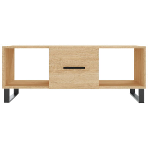 vidaXL Couchtisch Sonoma-Eiche 102x50x40 cm Holzwerkstoff