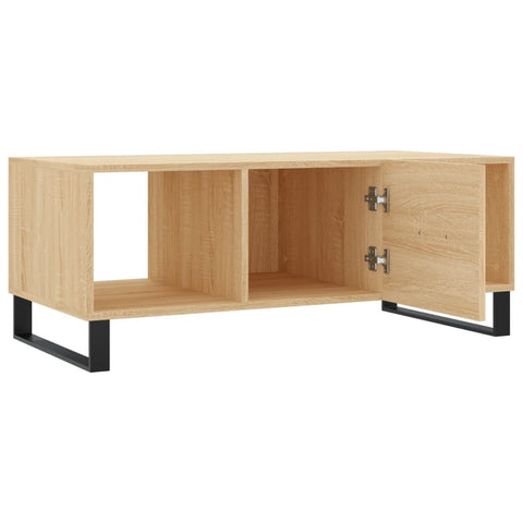 vidaXL Couchtisch Sonoma-Eiche 102x50x40 cm Holzwerkstoff