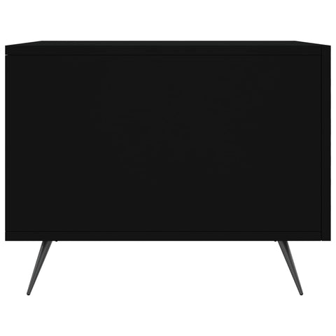 vidaXL Couchtisch Schwarz 50x50x40 cm Holzwerkstoff