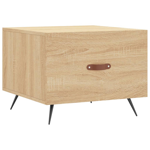 vidaXL Couchtisch Sonoma-Eiche 50x50x40 cm Holzwerkstoff