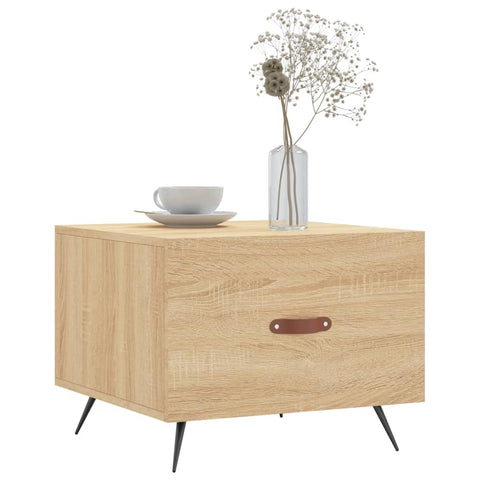 vidaXL Couchtisch Sonoma-Eiche 50x50x40 cm Holzwerkstoff