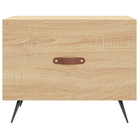 vidaXL Couchtisch Sonoma-Eiche 50x50x40 cm Holzwerkstoff