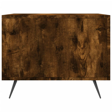 vidaXL Couchtische 2 Stk. Räuchereiche 50x50x40 cm Holzwerkstoff