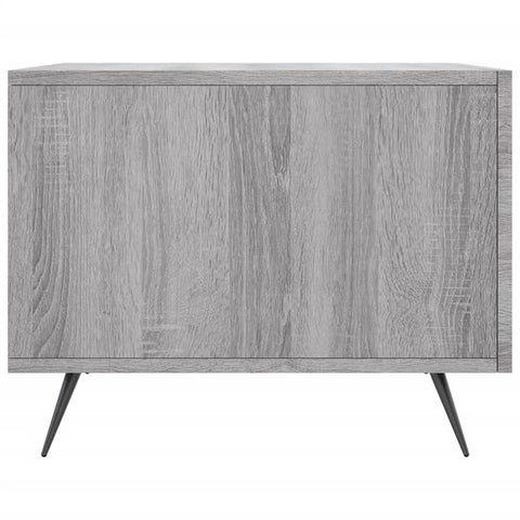 vidaXL Couchtisch Grau Sonoma 50x50x40 cm Holzwerkstoff