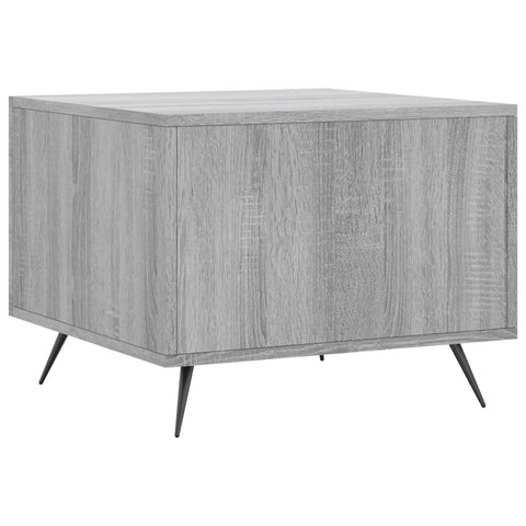 vidaXL Couchtisch Grau Sonoma 50x50x40 cm Holzwerkstoff