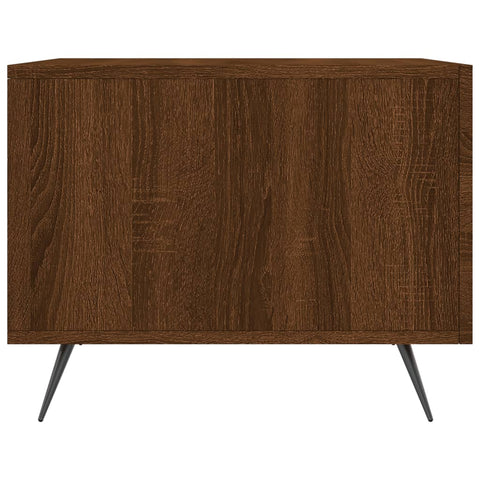 vidaXL Couchtisch Braun Eichen-Optik 50x50x40 cm Holzwerkstoff