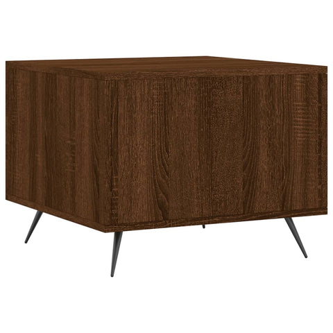 vidaXL Couchtisch Braun Eichen-Optik 50x50x40 cm Holzwerkstoff