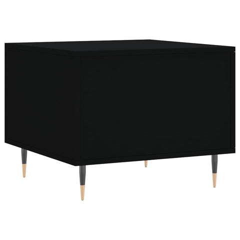 vidaXL Couchtisch Schwarz 50x50x40 cm Holzwerkstoff