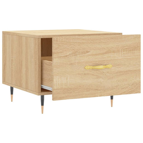 vidaXL Couchtisch Sonoma-Eiche 50x50x40 cm Holzwerkstoff