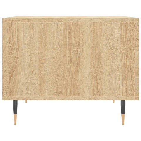 vidaXL Couchtisch Sonoma-Eiche 50x50x40 cm Holzwerkstoff