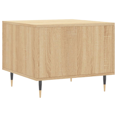 vidaXL Couchtisch Sonoma-Eiche 50x50x40 cm Holzwerkstoff