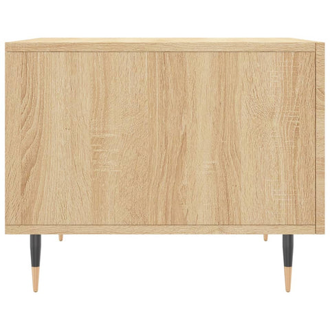 vidaXL Couchtische 2 Stk. Sonoma-Eiche 50x50x40 cm Holzwerkstoff