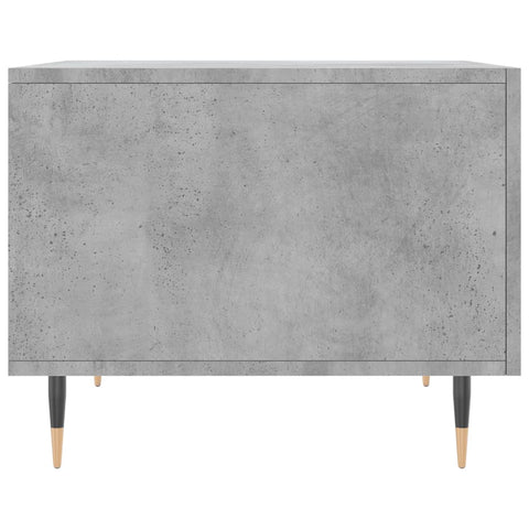 vidaXL Couchtisch Betongrau 50x50x40 cm Holzwerkstoff