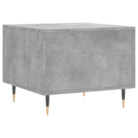 vidaXL Couchtisch Betongrau 50x50x40 cm Holzwerkstoff