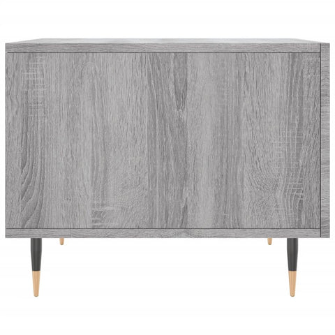 vidaXL Couchtisch Grau Sonoma 50x50x40 cm Holzwerkstoff