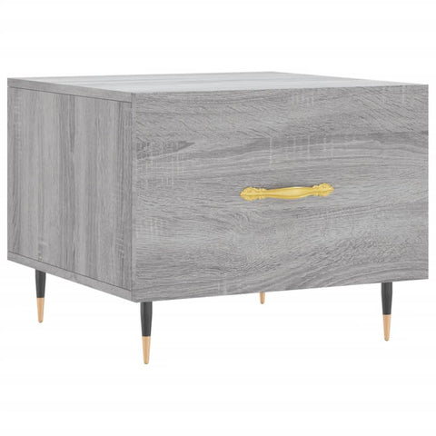 vidaXL Couchtische 2 Stk. Grau Sonoma 50x50x40 cm Holzwerkstoff