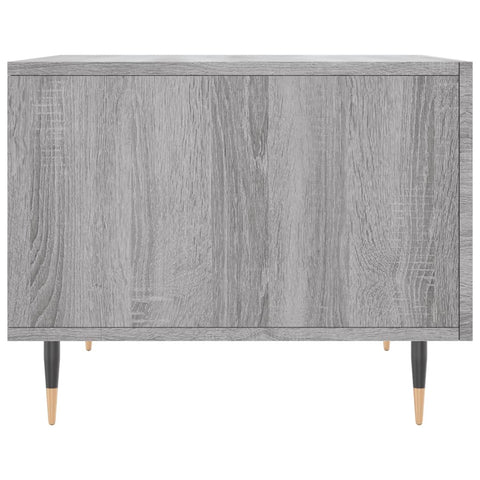 vidaXL Couchtische 2 Stk. Grau Sonoma 50x50x40 cm Holzwerkstoff