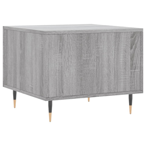 vidaXL Couchtische 2 Stk. Grau Sonoma 50x50x40 cm Holzwerkstoff