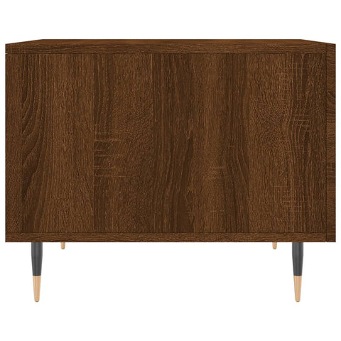 vidaXL Couchtisch Braun Eichen-Optik 50x50x40 cm Holzwerkstoff