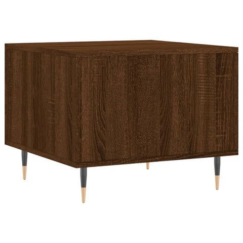 vidaXL Couchtische 2 Stk. Braun Eichen-Optik 50x50x40 cm Holzwerkstoff