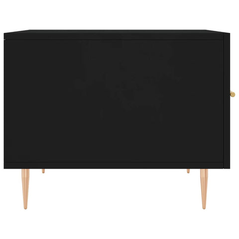 vidaXL Couchtische 2 Stk. Schwarz 50x50x40 cm Holzwerkstoff