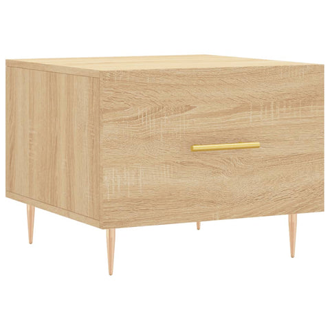 vidaXL Couchtisch Sonoma-Eiche 50x50x40 cm Holzwerkstoff