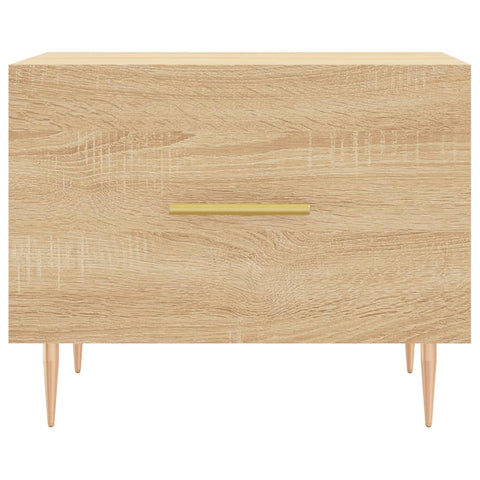 vidaXL Couchtisch Sonoma-Eiche 50x50x40 cm Holzwerkstoff