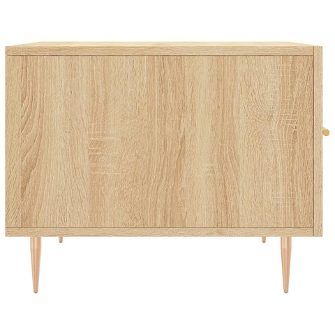 vidaXL Couchtisch Sonoma-Eiche 50x50x40 cm Holzwerkstoff