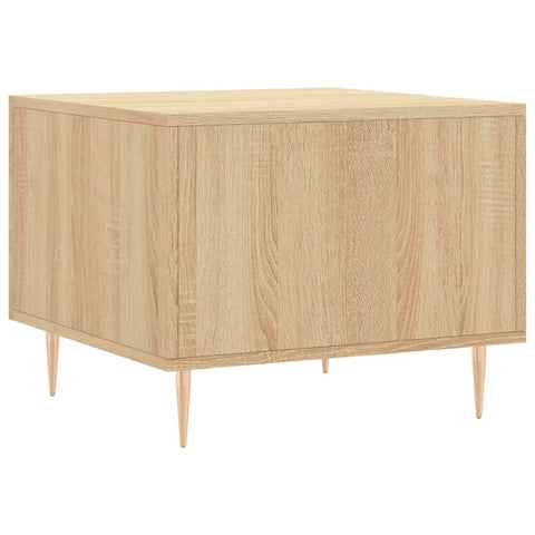 vidaXL Couchtisch Sonoma-Eiche 50x50x40 cm Holzwerkstoff