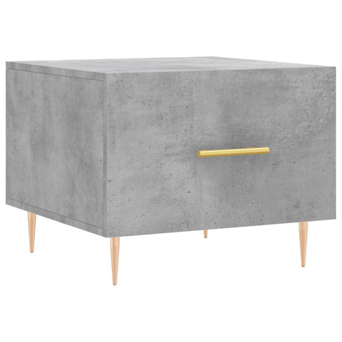 vidaXL Couchtische 2 Stk. Betongrau 50x50x40 cm Holzwerkstoff