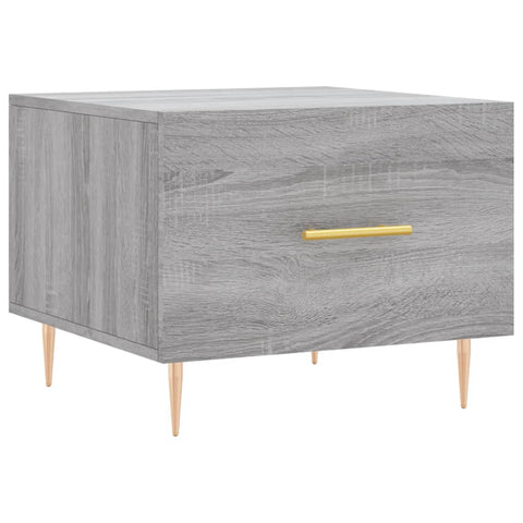 vidaXL Couchtisch Grau Sonoma 50x50x40 cm Holzwerkstoff