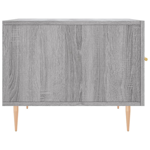 vidaXL Couchtisch Grau Sonoma 50x50x40 cm Holzwerkstoff