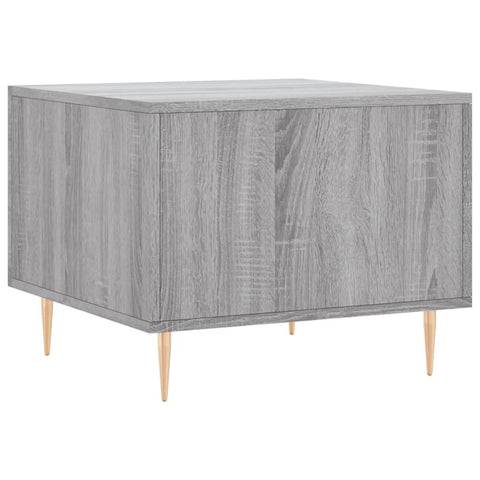 vidaXL Couchtisch Grau Sonoma 50x50x40 cm Holzwerkstoff