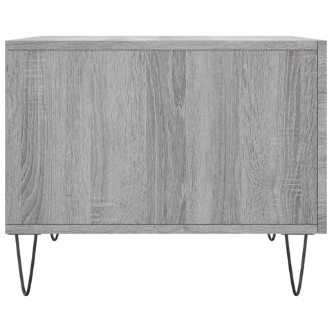 vidaXL Couchtische 2 Stk. Grau Sonoma 50x50x40 cm Holzwerkstoff