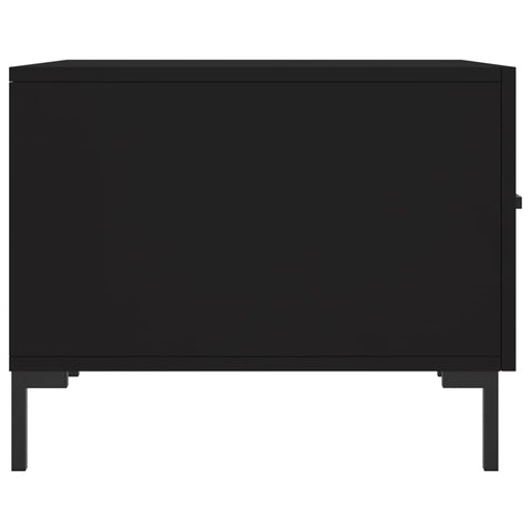 vidaXL Couchtisch Schwarz 50x50x40 cm Holzwerkstoff