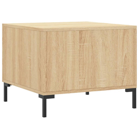 vidaXL Couchtische 2 Stk. Sonoma-Eiche 50x50x40 cm Holzwerkstoff