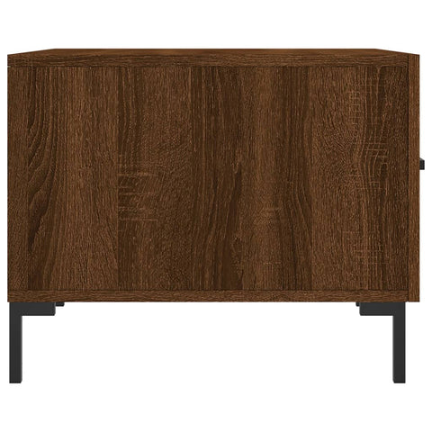 vidaXL Couchtisch Braun Eichen-Optik 50x50x40 cm Holzwerkstoff