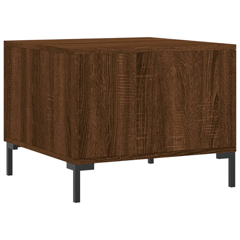 vidaXL Couchtisch Braun Eichen-Optik 50x50x40 cm Holzwerkstoff