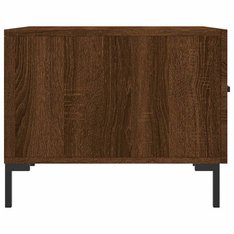 vidaXL Couchtische 2 Stk. Braun Eichen-Optik 50x50x40 cm Holzwerkstoff