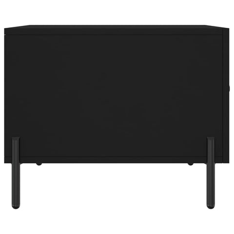 vidaXL Couchtische 2 Stk. Schwarz 50x50x40 cm Holzwerkstoff