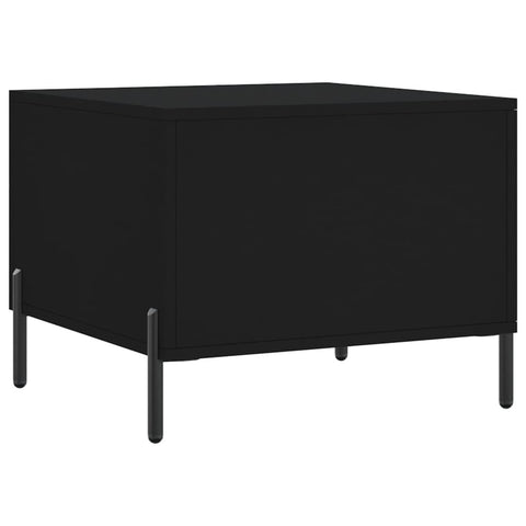 vidaXL Couchtische 2 Stk. Schwarz 50x50x40 cm Holzwerkstoff