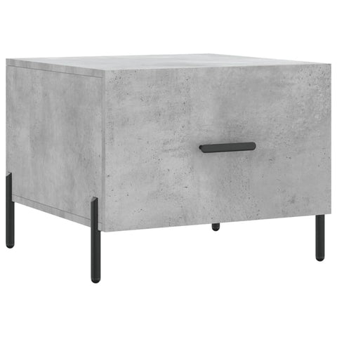 vidaXL Couchtisch Betongrau 50x50x40 cm Holzwerkstoff