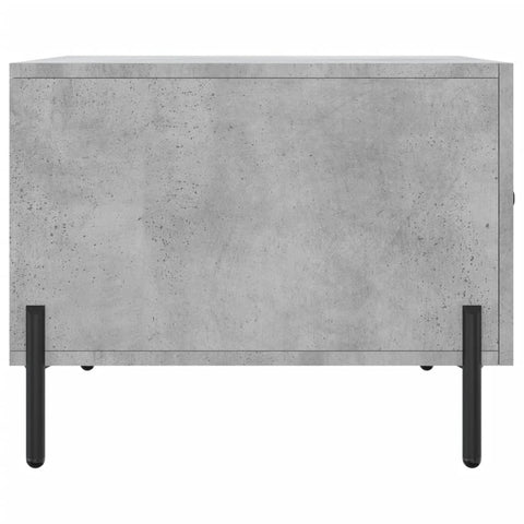 vidaXL Couchtisch Betongrau 50x50x40 cm Holzwerkstoff