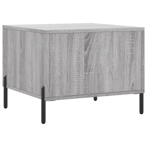 vidaXL Couchtische 2 Stk. Grau Sonoma 50x50x40 cm Holzwerkstoff