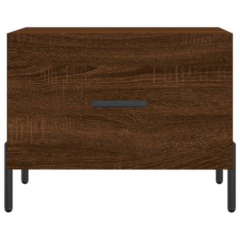 vidaXL Couchtisch Braun Eichen-Optik 50x50x40 cm Holzwerkstoff