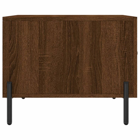 vidaXL Couchtisch Braun Eichen-Optik 50x50x40 cm Holzwerkstoff